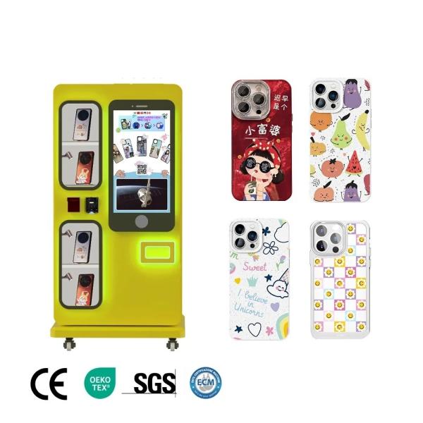 Cheap Factory Direct Self-Service Automatic Customized DIY Phone Case Vending Machine Personalized Phone Case Vending Machine for sale