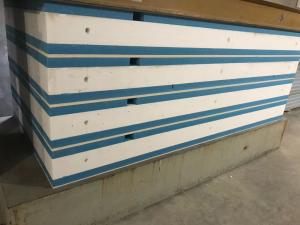 China Carport MgO Structural Insulated Panel / MgO EPS XPS Sandwich Foam Panel on sale