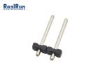 PBT 5.0mm Pin Header Round Pin Connector H2.0 1X2P Headers 10A Single Row