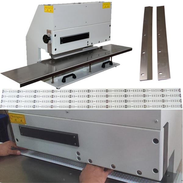 Cheap RUV 2.0mm thick Board Grooving Machine With Two Sharp Linear Blades for sale