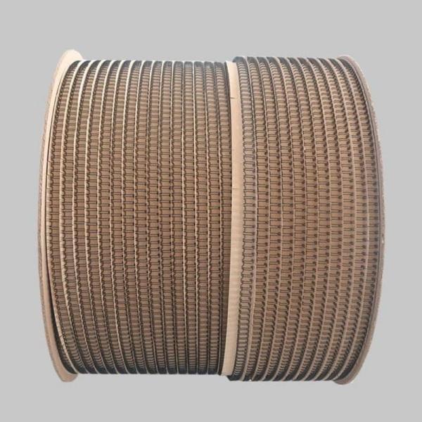 Cheap 25 Sheets 5/8 Inch Double Loop Binding Materials Roll For Leafloose, twin ring binding wire spool for sale