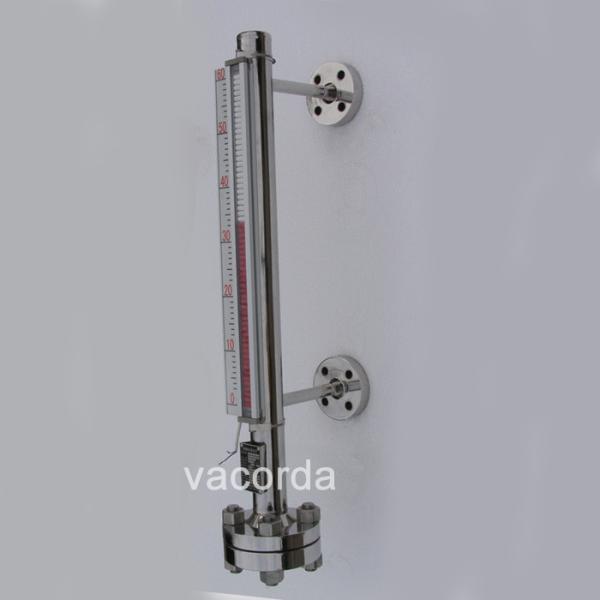 Cheap 1Cr18Ni9Ti Tank Magnetic Water Level Indicator With Rs485 Wireless for sale