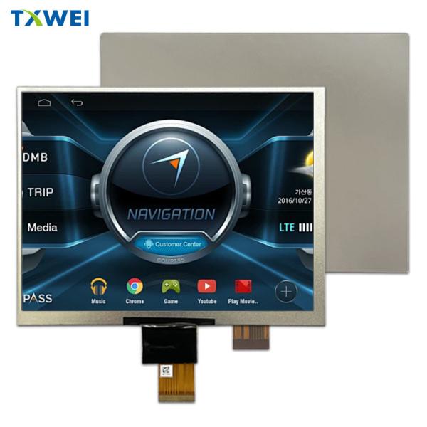 Cheap 8-inch LCD display with 350nits TFT display screen for sale