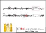 1L-5L Edible Oil Filling Line With Servo Filling Machine,Capping Machine
