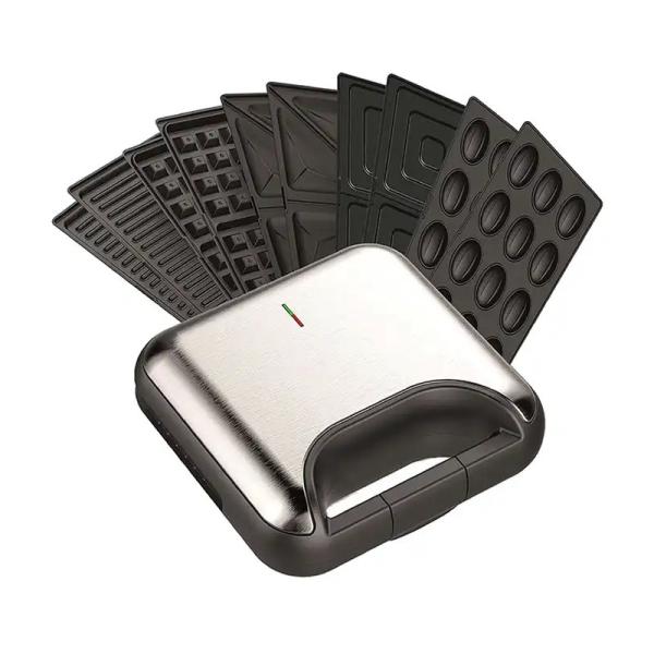 Cheap Multifunction 9 7 8 6 5 4 3 In 1 Detachable Electric Mini Waffle Maker Breakfast Bread for sale