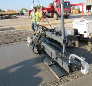 JB35-30 Easy Operate Concrete Laser Screed Machine Leveling And Vibration Automated