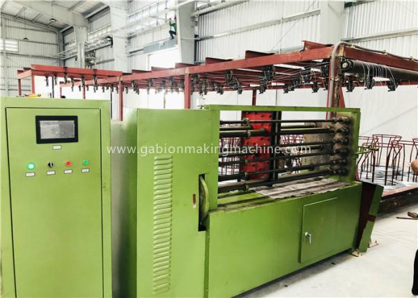 Cheap Automatic Chain Link Fence Machine , Wire Net Making Machine With 2200mm Mesh Width for sale
