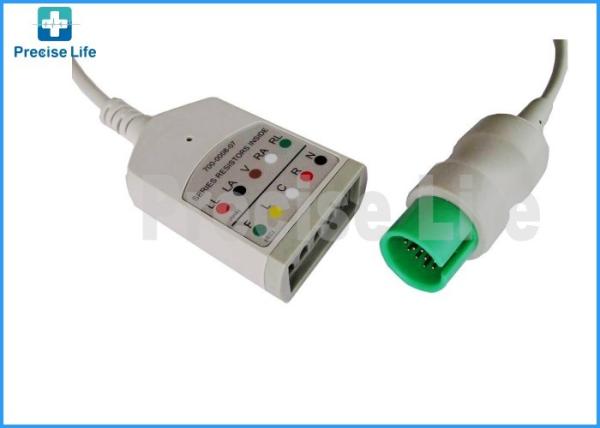Cheap Medical Spare Parts Spacelabs 700-0008-07 ECG Monitor Cable with AHA IEC color code for sale