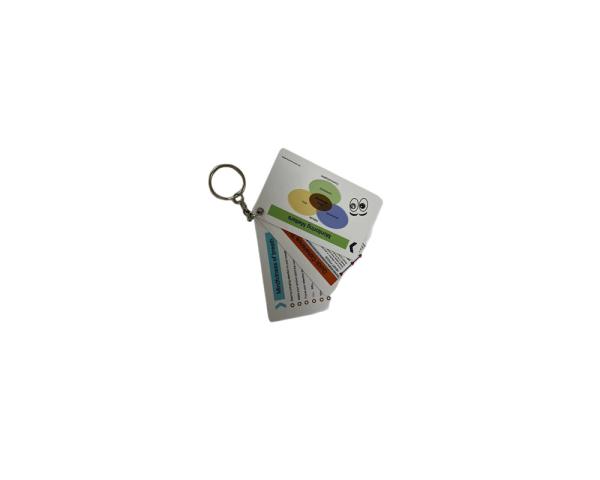 Cheap Custom Full Color Print Luggage Tag Punch Hole Plastic Pvc Tags for sale