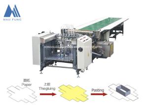 China Auto Paper Feeding Rigid Box Paper Gluing Machine For Gift Box Gluing ,Semi Auto Rigid Box Making Machine MF-SJ850A on sale