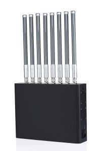 Best 40W Adjustable Cell Phone Wifi Jammer WIFI 4G LTE CDMA Signal Blocker EST-505F8 wholesale