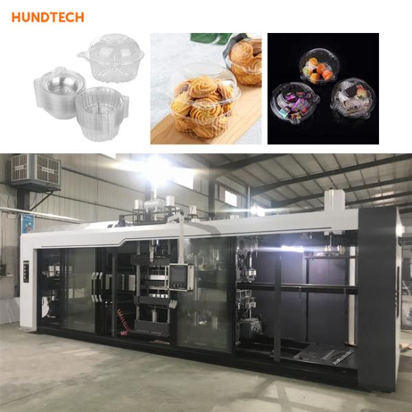 Cheap 720mm Depth Chocolate Cake Box Making Machine Thermoforming Manufacturing for sale