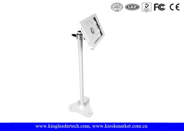 Cheap Free Standing Android Tablet Kiosk unimpeded 360 Degree Rotation Key locking for sale
