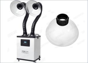Easy Move Nail Salon Dust Collector , Beauty Fume Extractor Source Capture Exhaust System Remote Control