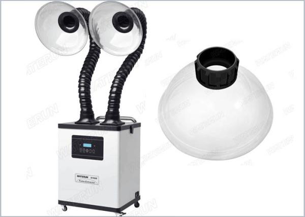Cheap Easy Move Nail Salon Dust Collector , Beauty Fume Extractor Source Capture Exhaust System Remote Control for sale