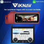 Viknav 12.3 Inch Touch Screen Car Radio And AC For Land Rover Range Rover Vogue