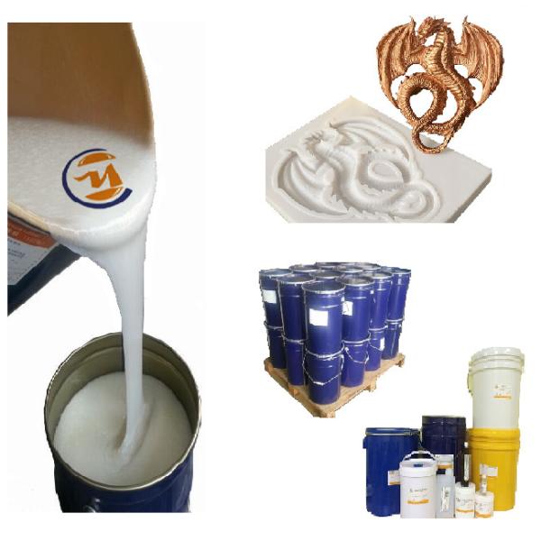 Cheap 30-40 mins Working Time RTV2 Liquid Tin Cure Silicon Rubber for Resin Products Mold Making 3.8 Mpa Tensile Strength for sale