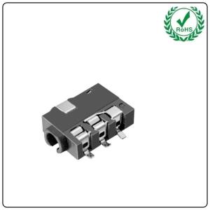 China 2.5mm Headphone Earphone Jack 4pin SMT Socket Connector on sale