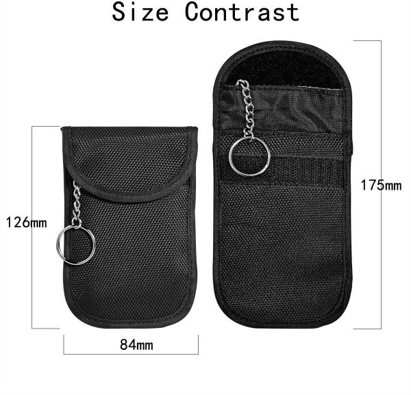 Cheap Tough Flexible Signal Blocking Pouch Anti Theft Keyless Entry Remote Control for sale