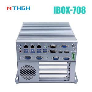 China IBOX-708 SSD Intel Core I5 6500T Industrial Mini PC All Aluminum Chassis -20℃~60℃ Temp on sale
