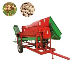 China OEM Peanut Picker Machine 7.5kw Groundnut Combine Harvester on sale
