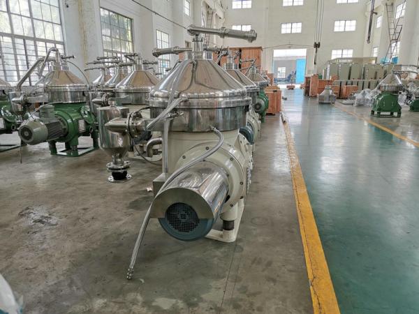 Cheap Closed Structure Continuous Centrifugal Separator , Centrifugal Separation Of Milk for sale