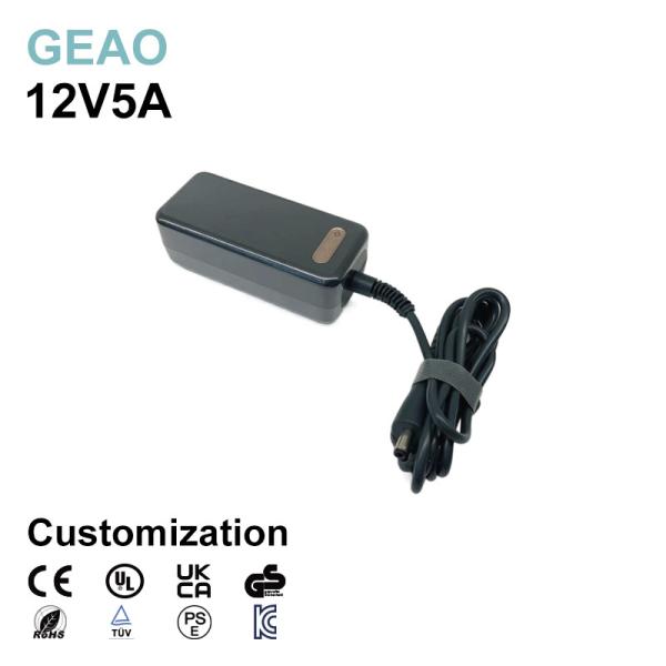 Cheap OEM 12V 5A AC Power Adapter Custom 65W Power Adapter Power Supply for sale