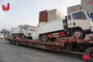 Light Duty 8CBM Garbage Remoral Back Loader Compact Garbage Truck