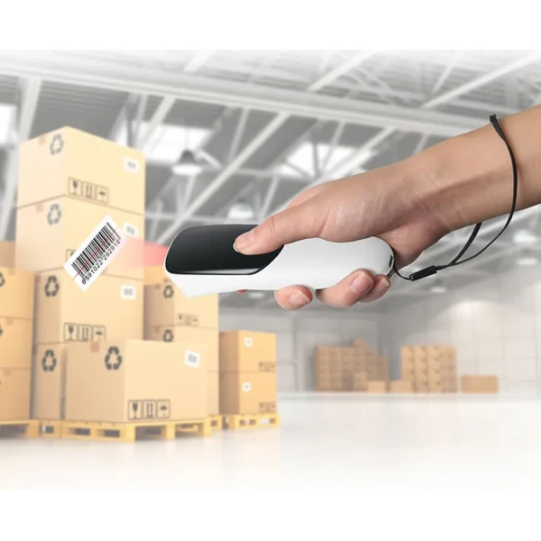Wireless 2.4G Bluetooth Barcode Scanner 1D 2D with Memory