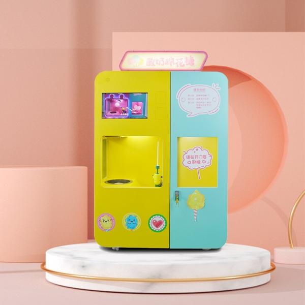 Cheap Unmanned Operation Smart Candy Floss Machine SDK ROHS for sale