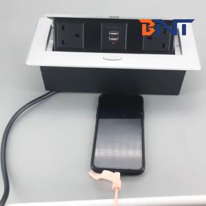 Best Office multi plug hidden table top socket with usb charger wholesale
