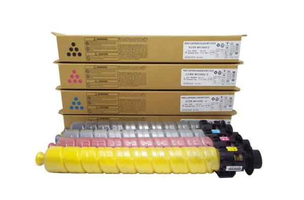 Cheap MPC3503 MPC 3003 Series Ricoh Toner Cartridge CMYK With Chip for sale