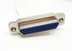 China Crimp 51 Pin Contact Micro-D Rectangular J30J Series With 1000mm Wire Length on sale