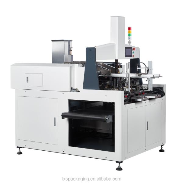 Cheap Craft Tape Four Corner Pasting Machine 75pcs/min For Rigid Phone Box for sale