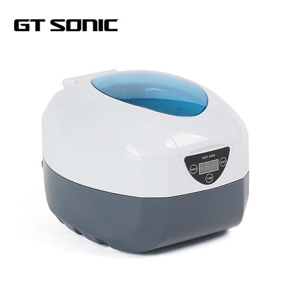 Cheap 5 Mins Timer Household Ultrasonic Cleaner GT SONIC 750ml Capacity 40kHz For CD for sale