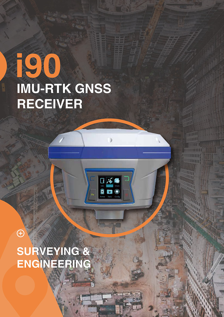 Chcnav I90 IMU Function Rtk Gps Receiver Dual Frequency With Trimble Mother Board