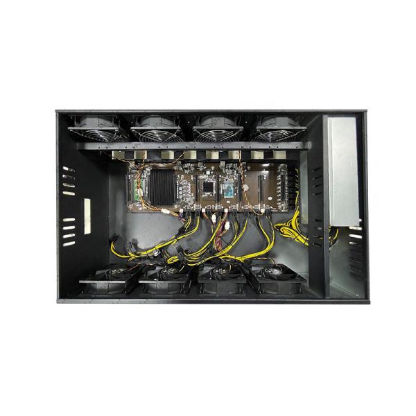 Cheap celeron Intel G Mining Rig Machine , mainboard Ethereum Mining Rack for sale