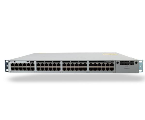 Cheap C9300-48P-E Cisco Catalyst 9300 48-Port Data 1G Copper With Modular Uplinks   PoE+   Network Essentials for sale