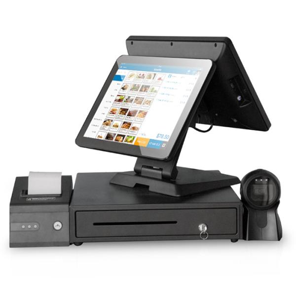 Cheap 15 Inch Windows POS All In One 10 Point Capacitive Touch Panel for sale