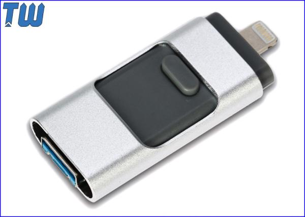 Cheap 8GB USB3.0 USB Memory Stick OTG 3 IN 1 Functions for Different Devices for sale