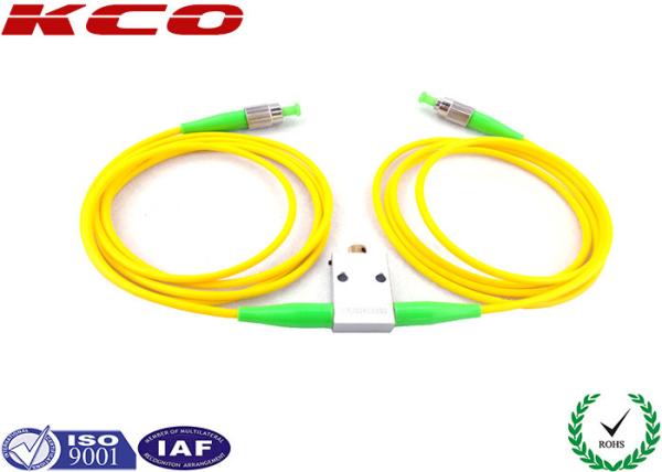 Cheap FC - FC Variable Fiber Optic Attenuator , VOA Variable Optical Attenuator for sale