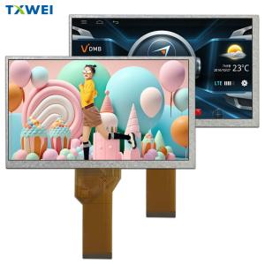 Best 7 Inch IPS TFT LCD 800*480 Pixel 262K Full Color Display RGB 24 Bit Interface wholesale
