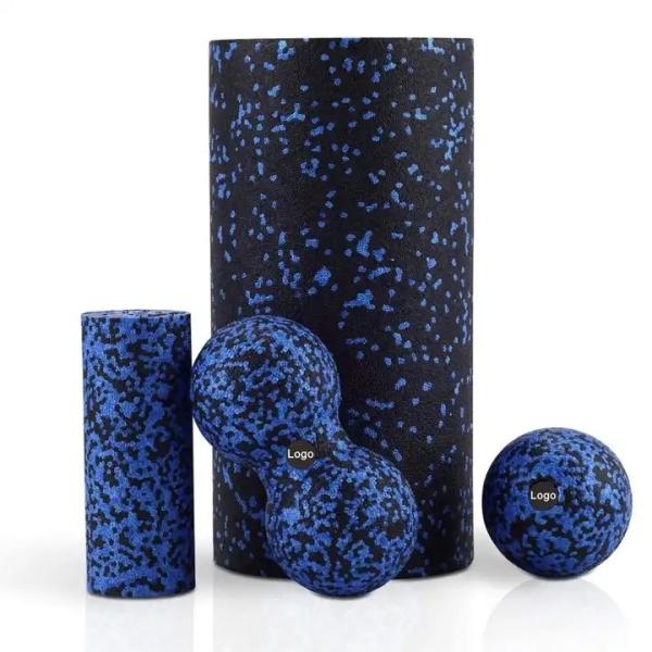 Cheap Yoga Pilates Hollow Massage High Density EPP Foam Roller Set for sale