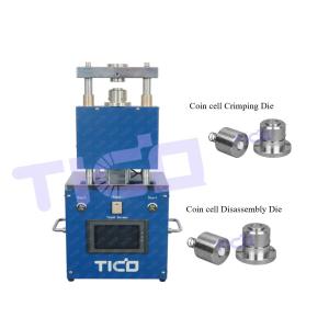 Best Coin Cell Electric Crimping Machine For Lab Button Cell Production Line CR2032 CR2025 CR2016 wholesale