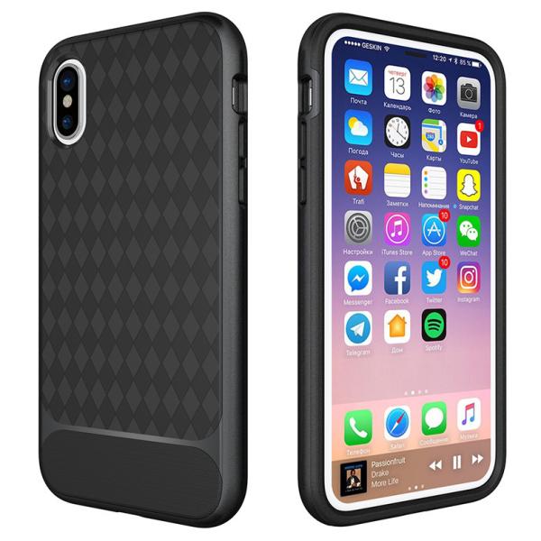 Cheap 2017 Mobile phone accessories shockproof case tpu pc case for iphone x, for iphone 8 case hybrid, for iphone x armor cas for sale