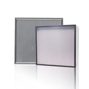 China 0.3 Micron Cleanroom Hepa Filter H12 H13 H14 Air Purifier HEPA Filter on sale