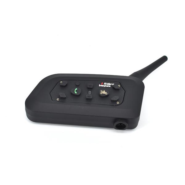 Cheap Helmet Motorcycle Bluetooth Intercom Wireless FM1200m Distance Waterproof Intercom V6 for sale