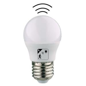 Toilet E27 LED Light Bulb With Motion Sensor , 5w E27 Motion Sensor Bulb