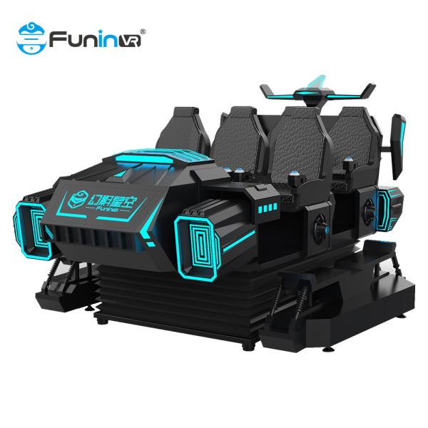 Cheap Multiplayer vr simulator game machine 6 Seats Racing 9d VR simulator for sale