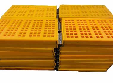 Cheap Modular Tensioned Mining Screen Mesh Pu Screen Transverse And Longitudinal for sale